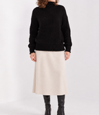 Relaxed Turtleneck Knit Jumper