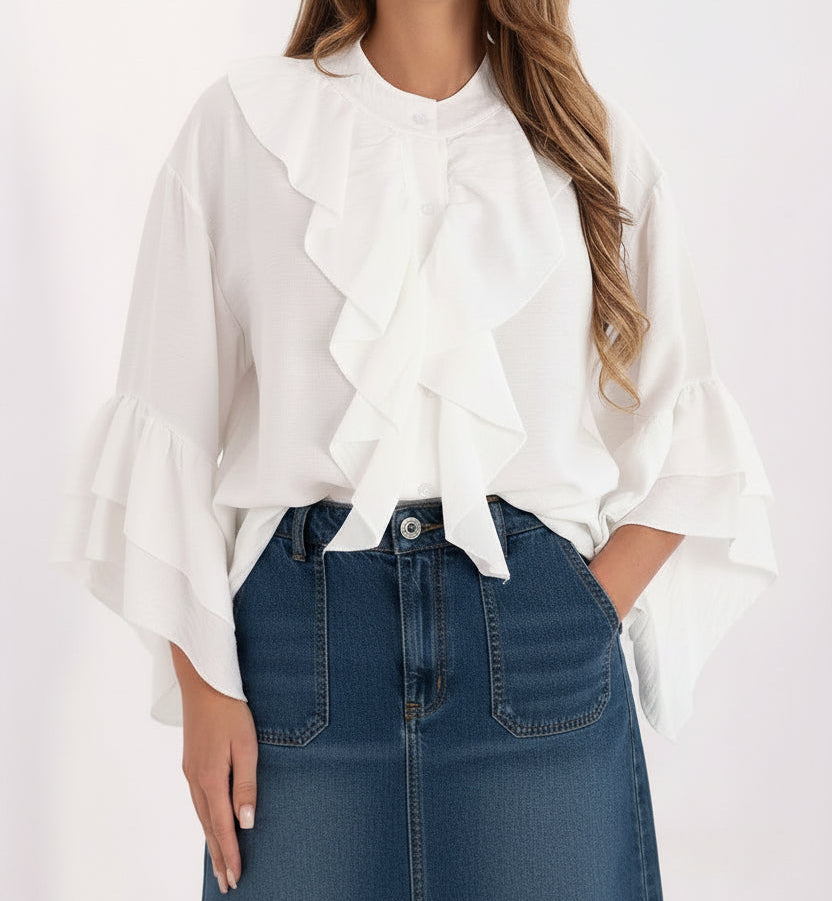  Long sleeve shirt model 220229 Rue Paris 