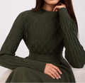 Camisola com textura e decote redondo