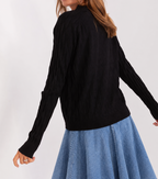 Camisola com textura e decote redondo