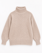 Relaxed Turtleneck Knit Jumper
