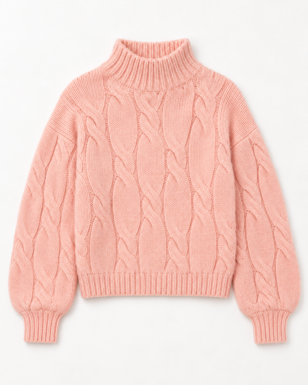 Jersey de punto trenzado