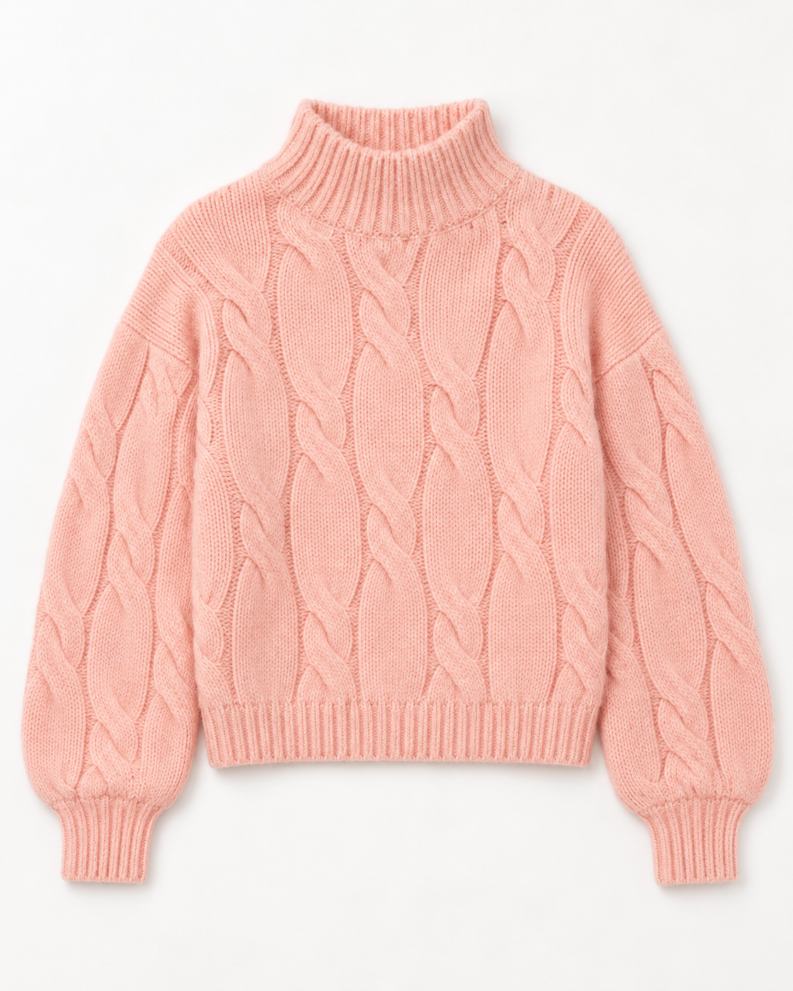 Jersey de punto trenzado